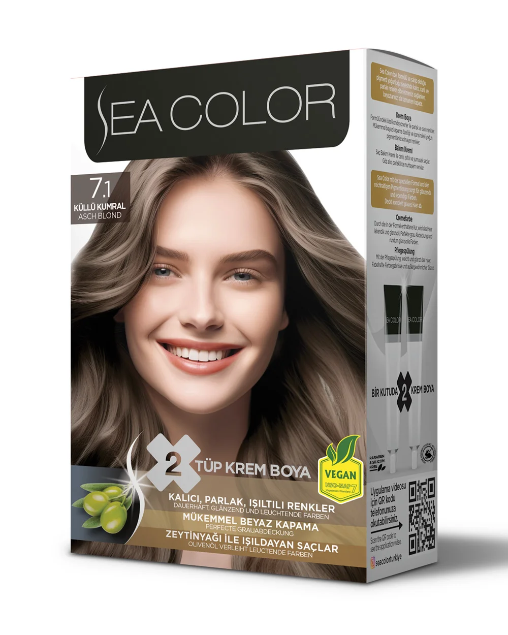 SEA COLOR თმის საღებავები