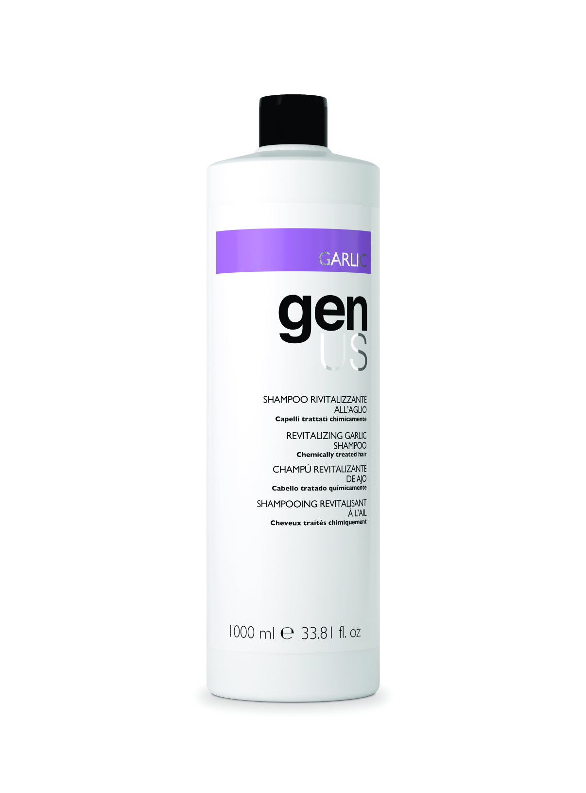 GENUS Garlic Revitalizing Shampoo ნივრის ექსტრაქტით შამპუნი 1000 მლ / 300 მლ