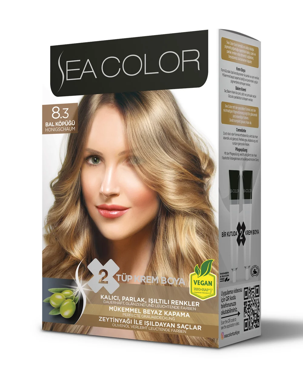 SEA COLOR თმის საღებავები