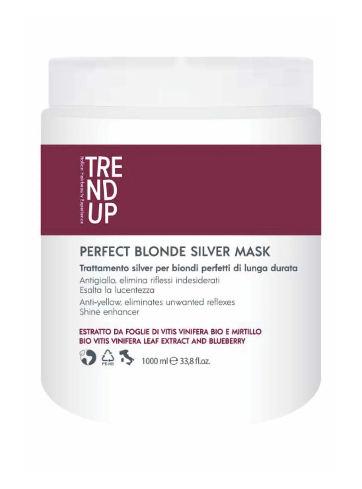 TREND UP Perfect Blonde Mask სიყვითლის საწინაღმდეგო ნიღაბი 1000 მლ