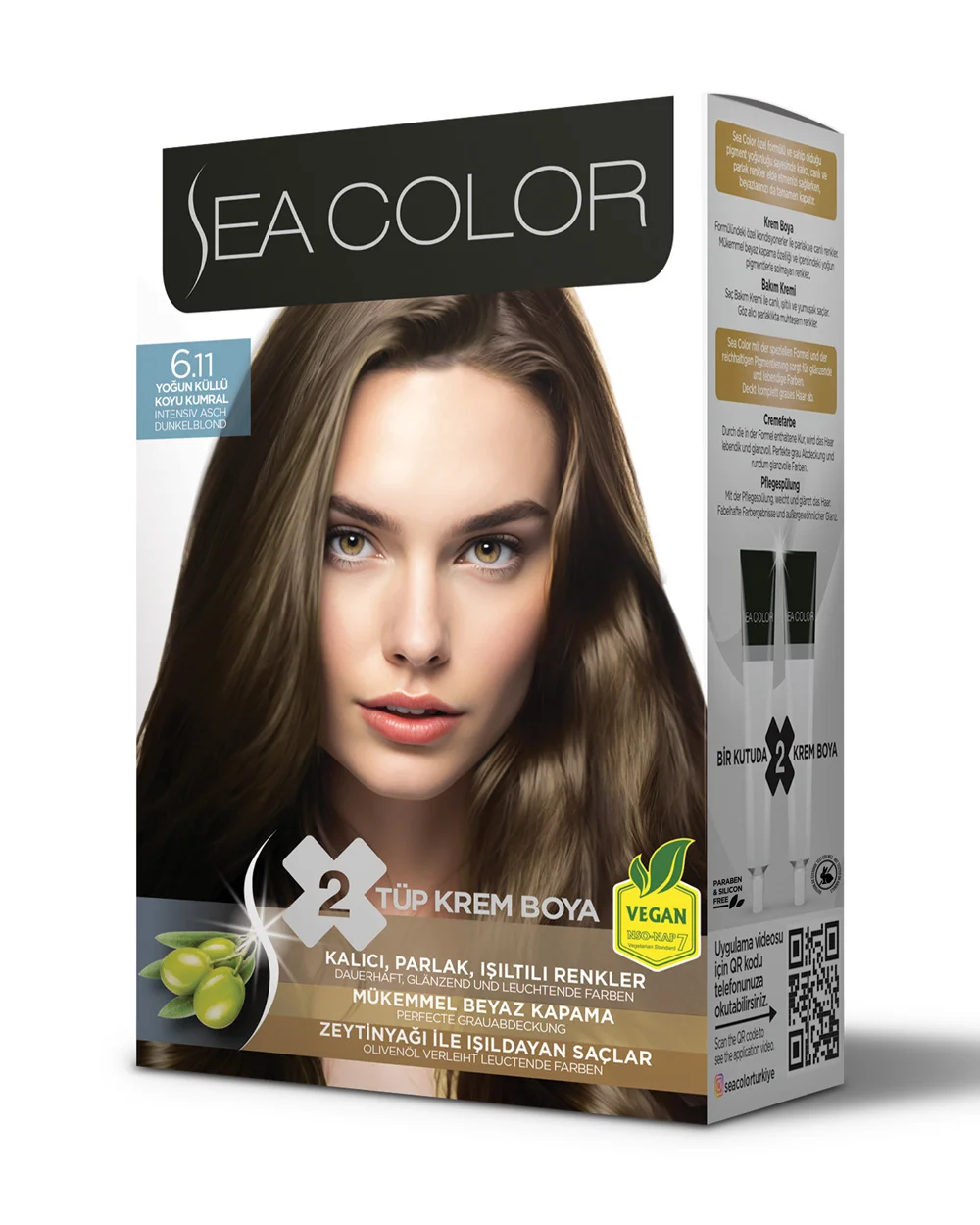 SEA COLOR თმის საღებავები