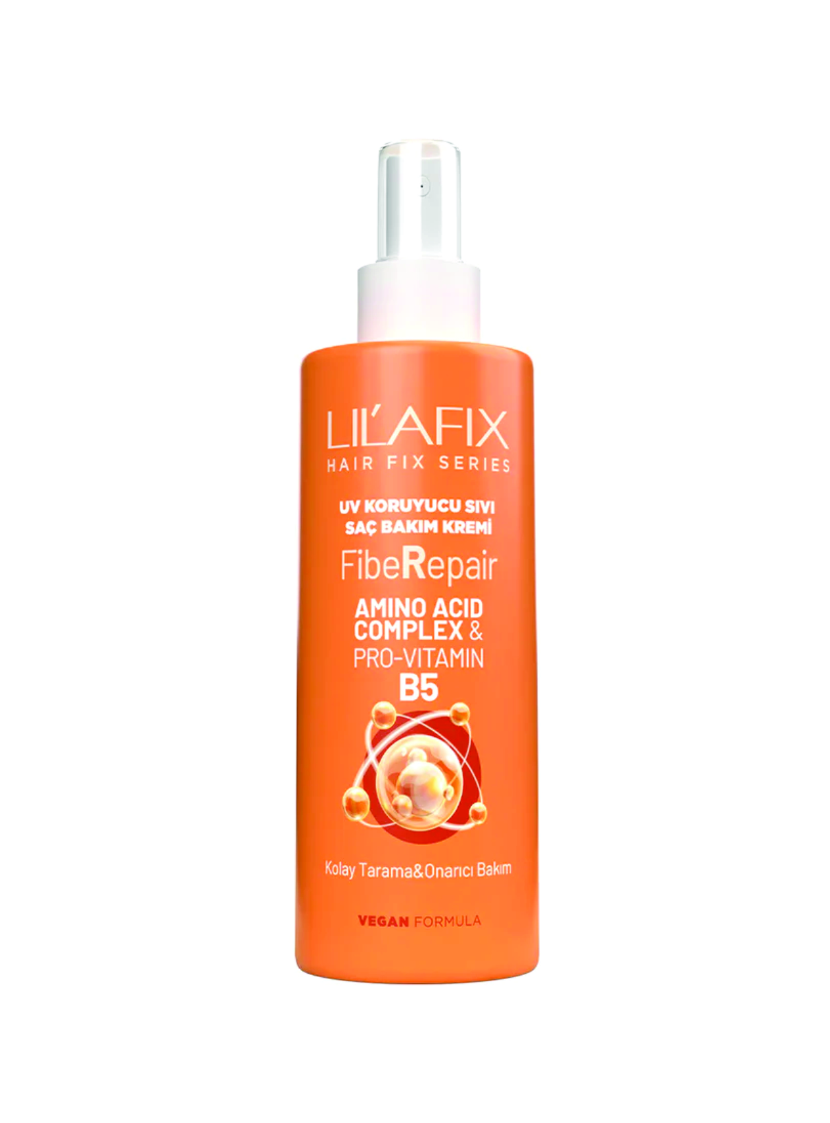 Lilefix UV Protective Liquid Hair Care Spray ულტრაიისფერი დამცავი თმის მოვლის სპრეი 200 მლ