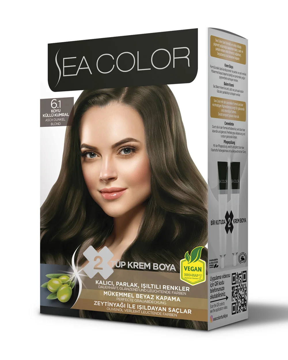 SEA COLOR თმის საღებავები