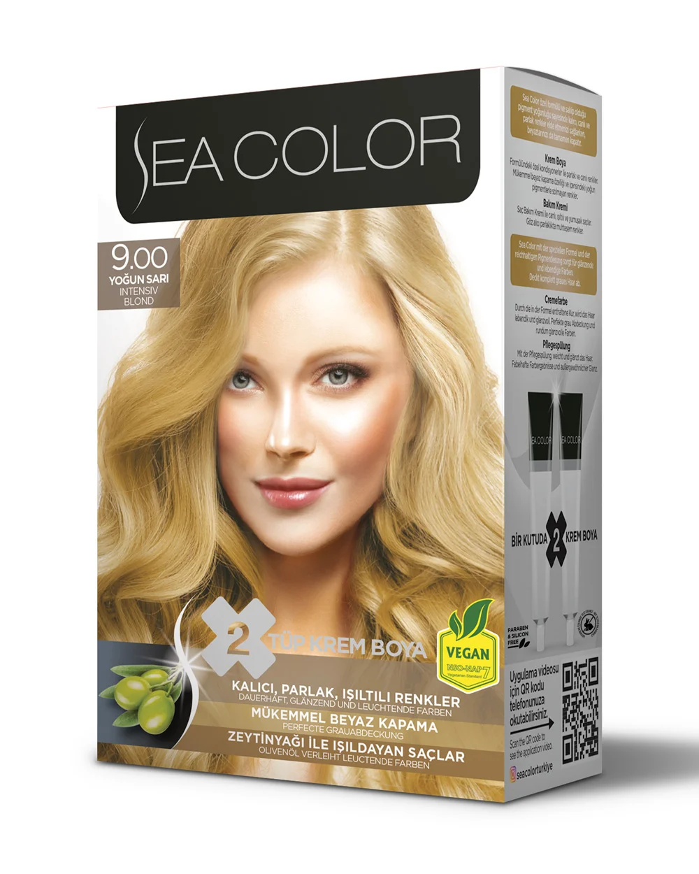 SEA COLOR თმის საღებავები