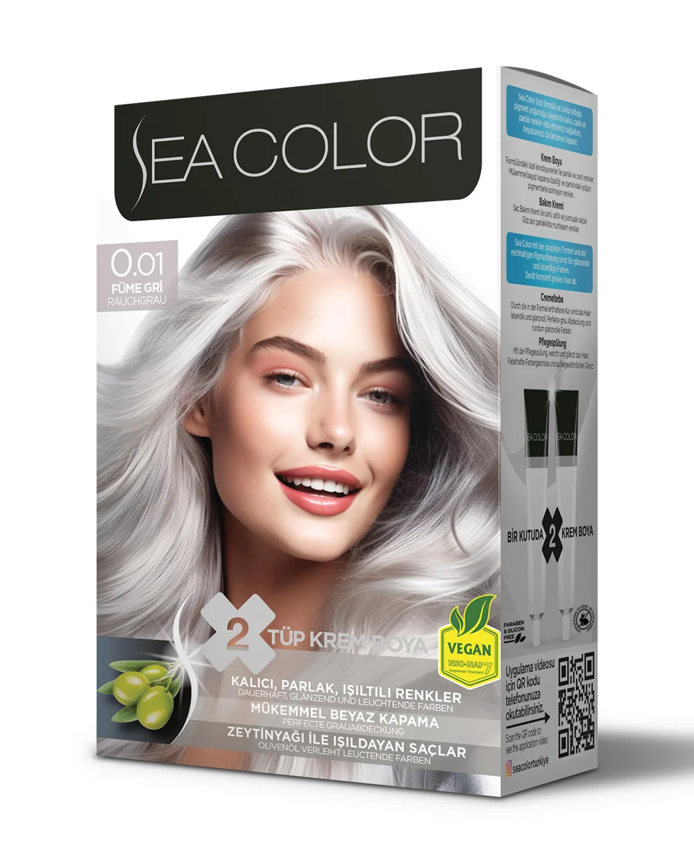 SEA COLOR თმის საღებავები