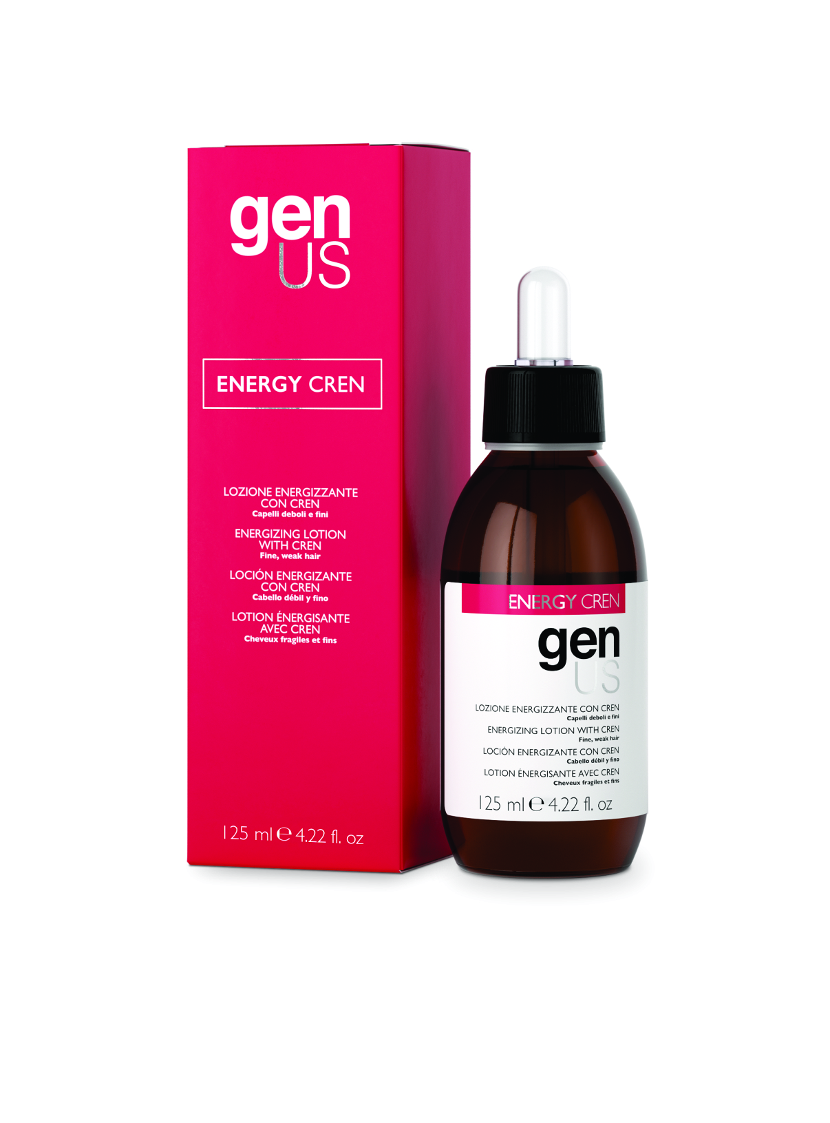 ENERGY energizing lotion with cren თხელი, სუსტი თმის ლოსიონი 125 მლ