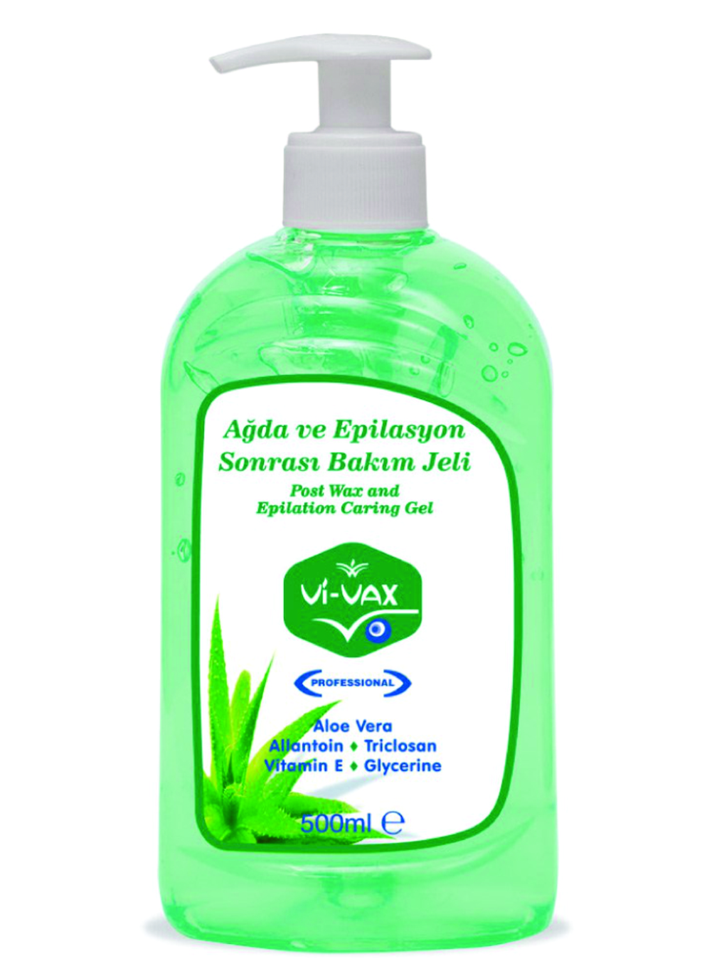 ბიოეპილაციის შემდგომ გელი ალოე ვერა 500 მლ