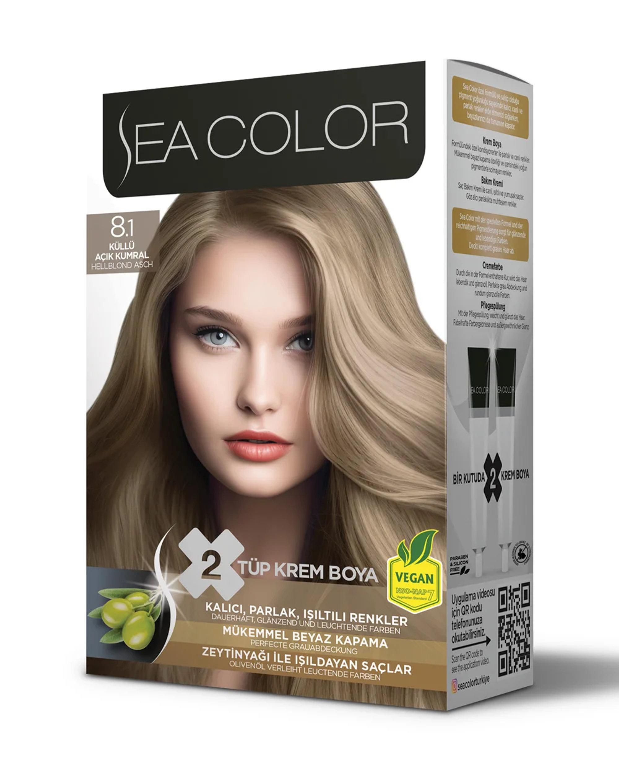 SEA COLOR თმის საღებავები