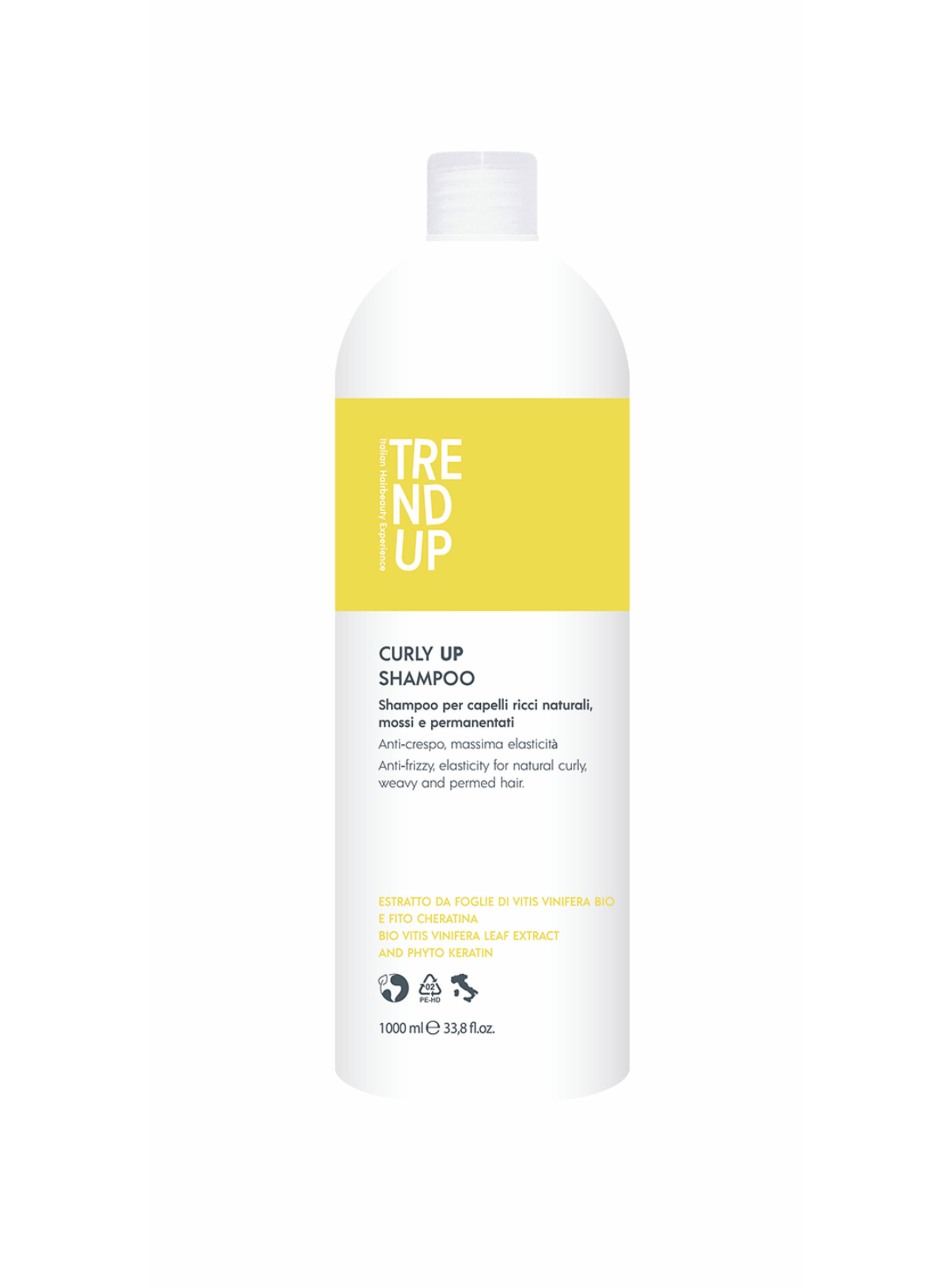 TREND UP Curly Up Shampoo ხვეული თმის შამპუნი 1000 მლ / 300 მლ
