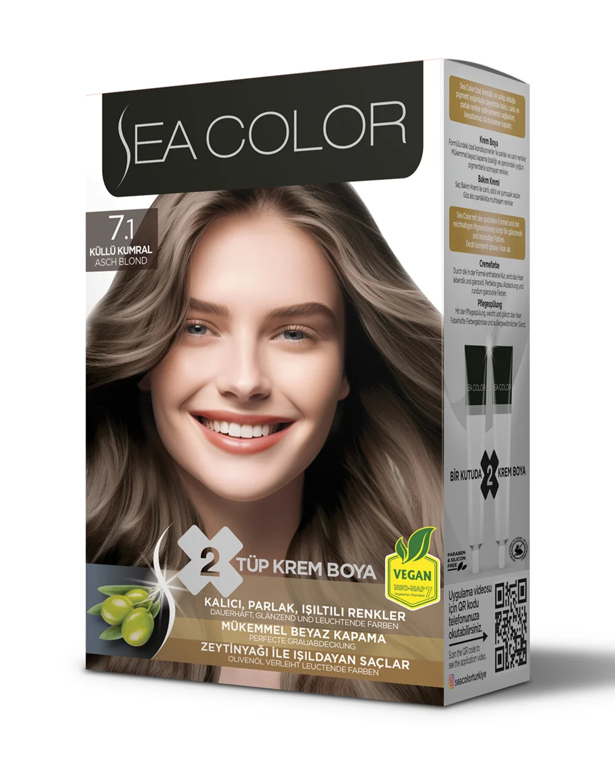 SEA COLOR თმის საღებავები