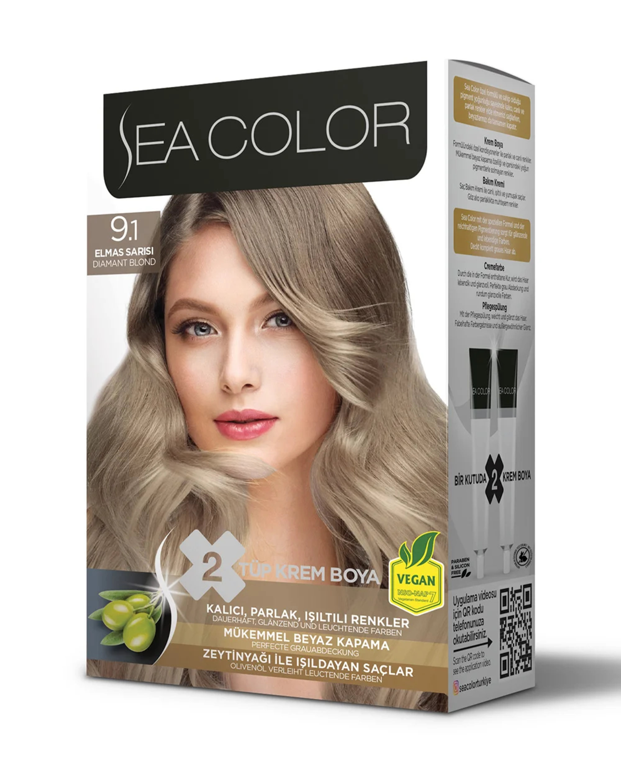 SEA COLOR თმის საღებავები
