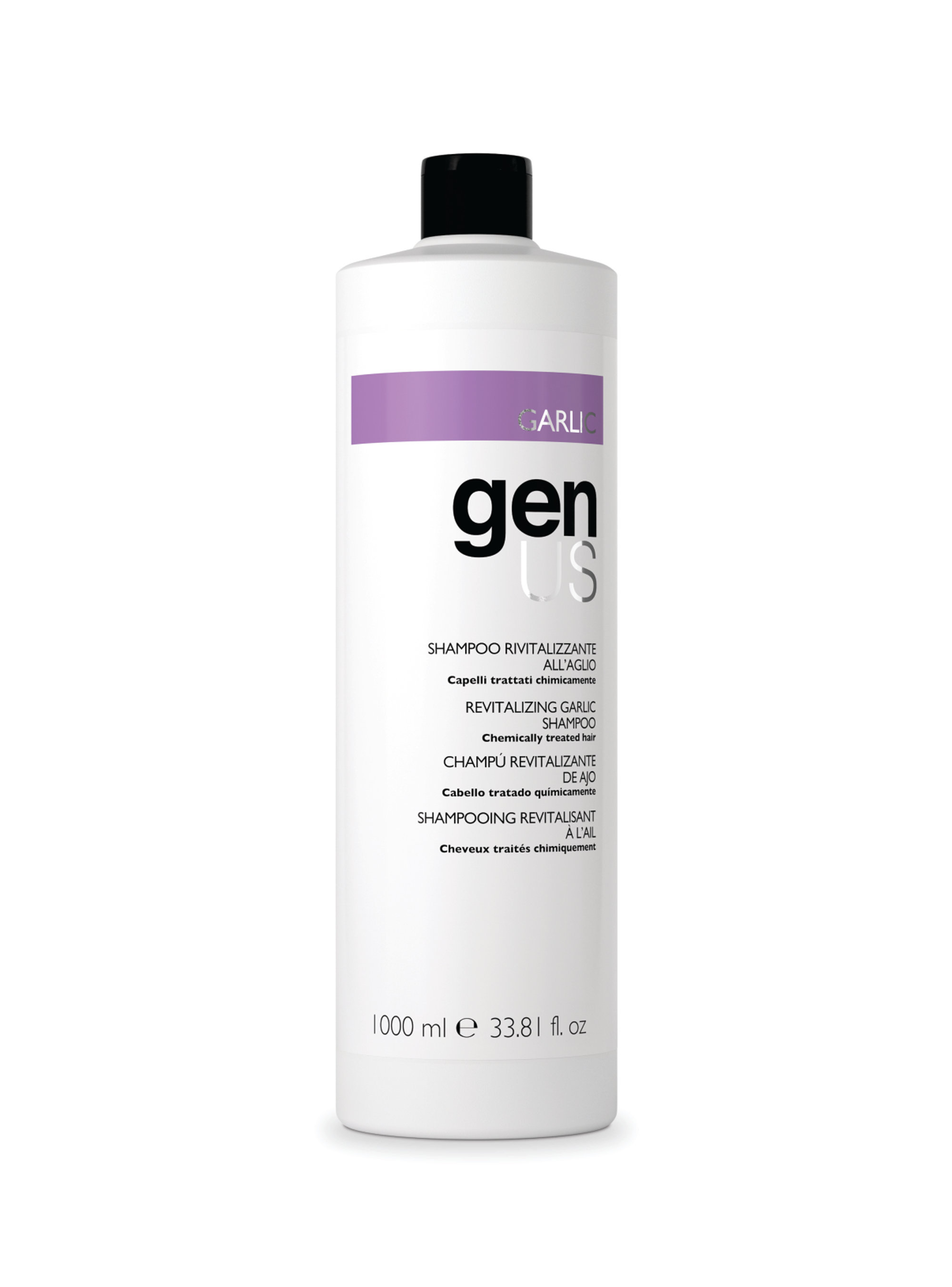 GENUS Garlic Revitalizing Shampoo ნივრის ექსტრაქტით შამპუნი 1000 მლ / 300 მლ