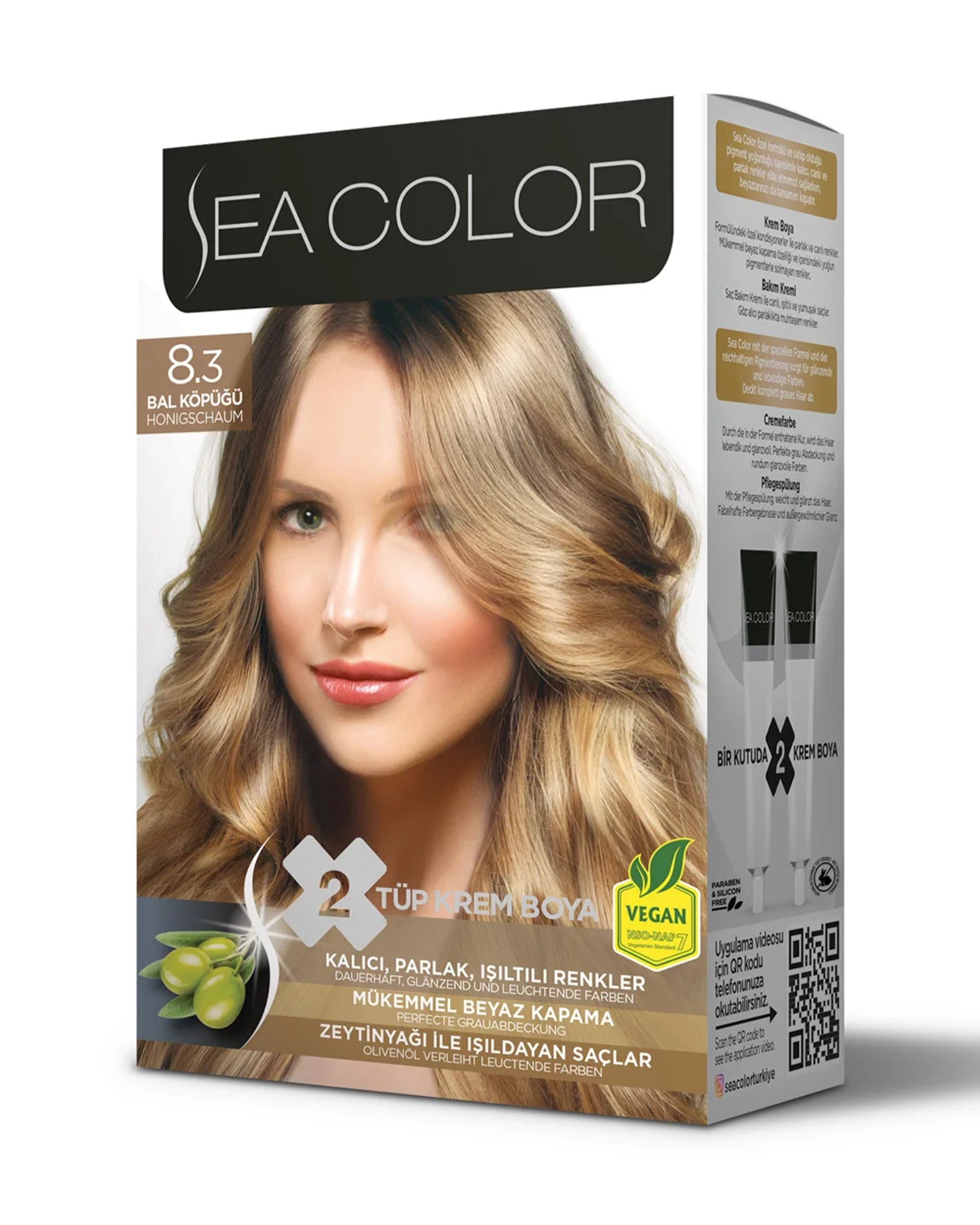 SEA COLOR თმის საღებავები