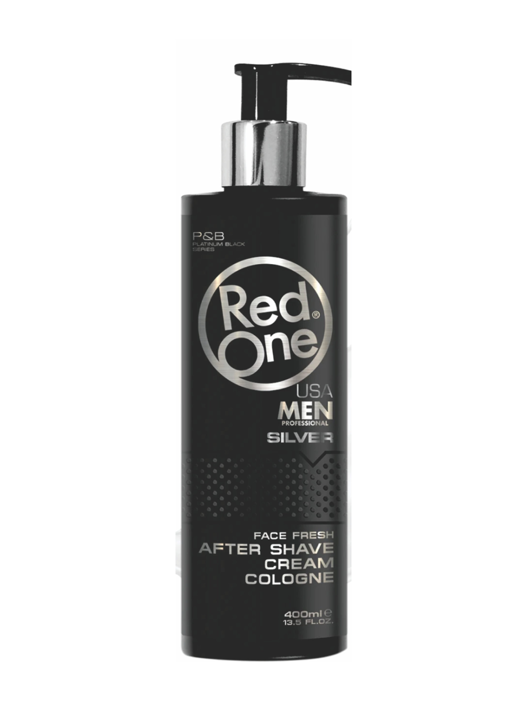 REDONE After Shave Cream Cologne Silver  პარსვის შემდეგი კრემ-ლოსიონი 400 მლ