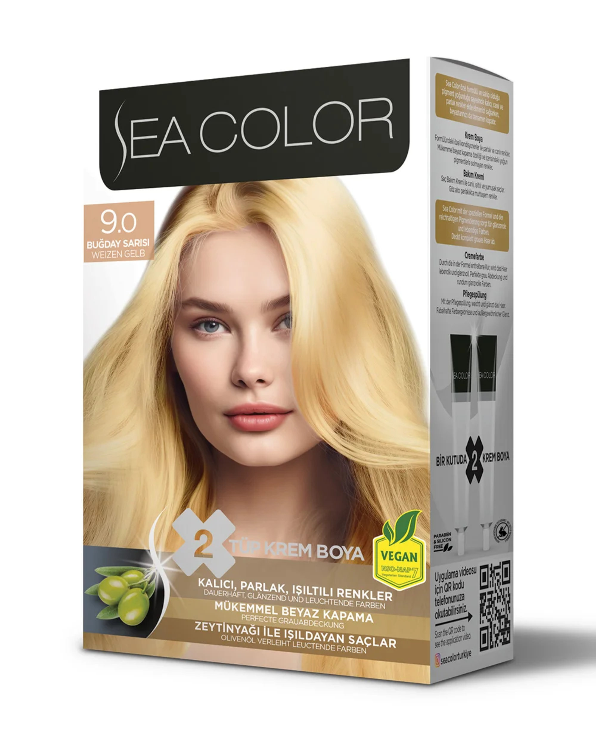 SEA COLOR თმის საღებავები