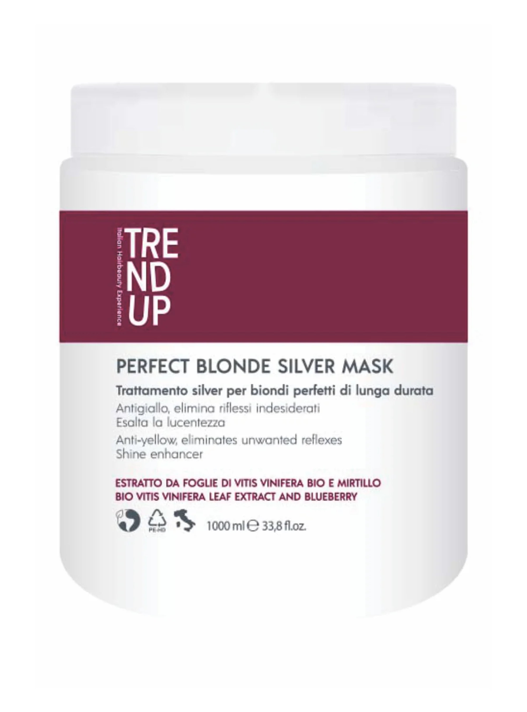 TREND UP Perfect Blonde Mask სიყვითლის საწინაღმდეგო ნიღაბი 1000 მლ