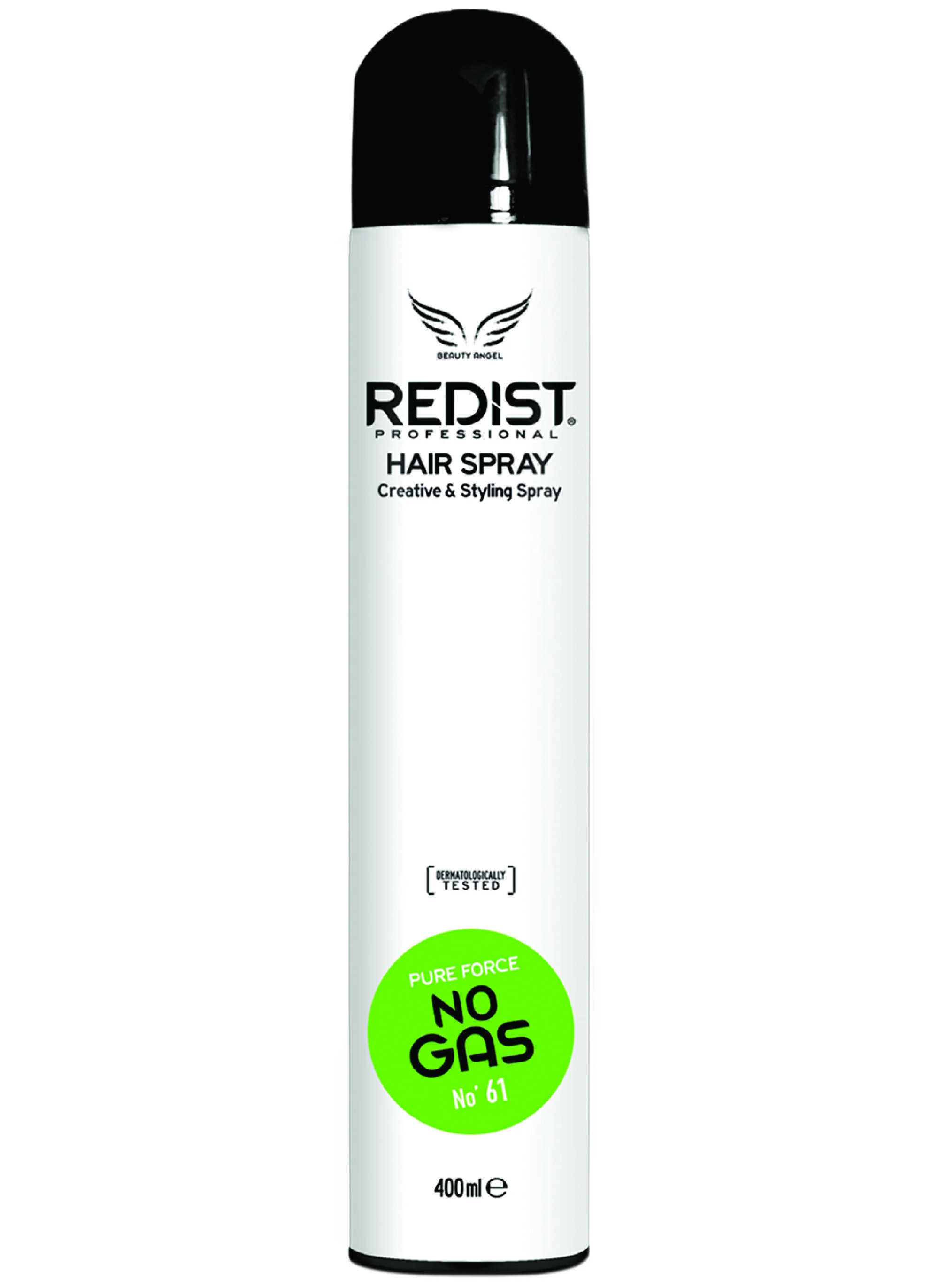 REDIST თმის თხევადი ლაქი NO GAS 400 მლ