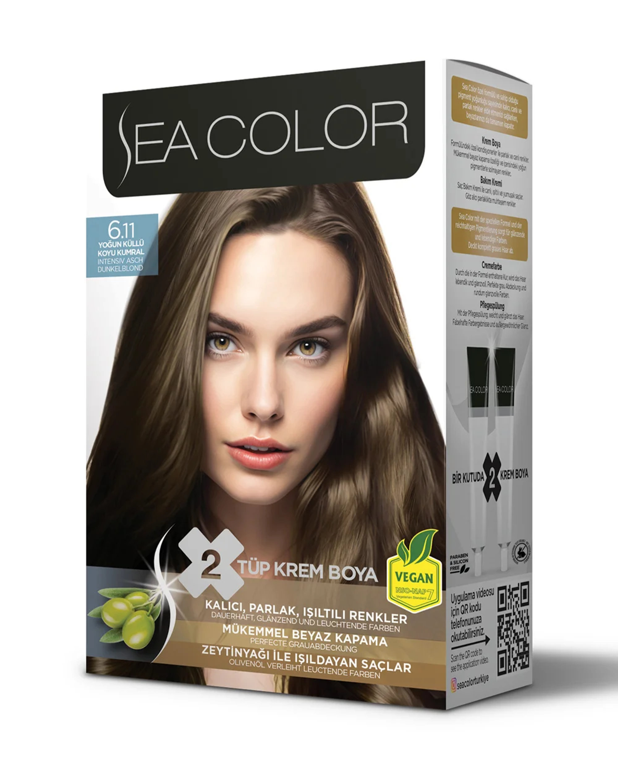 SEA COLOR თმის საღებავები
