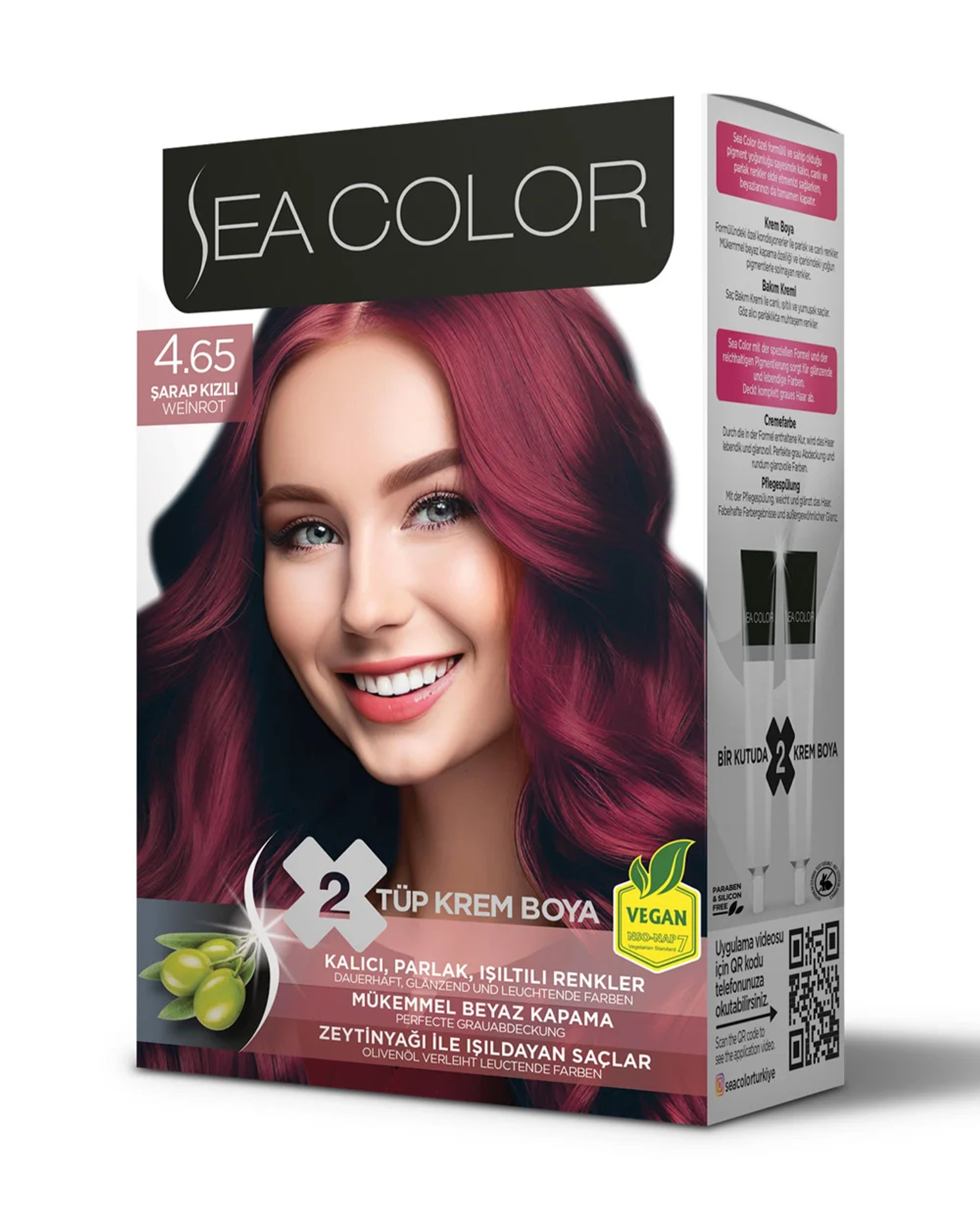SEA COLOR თმის საღებავები