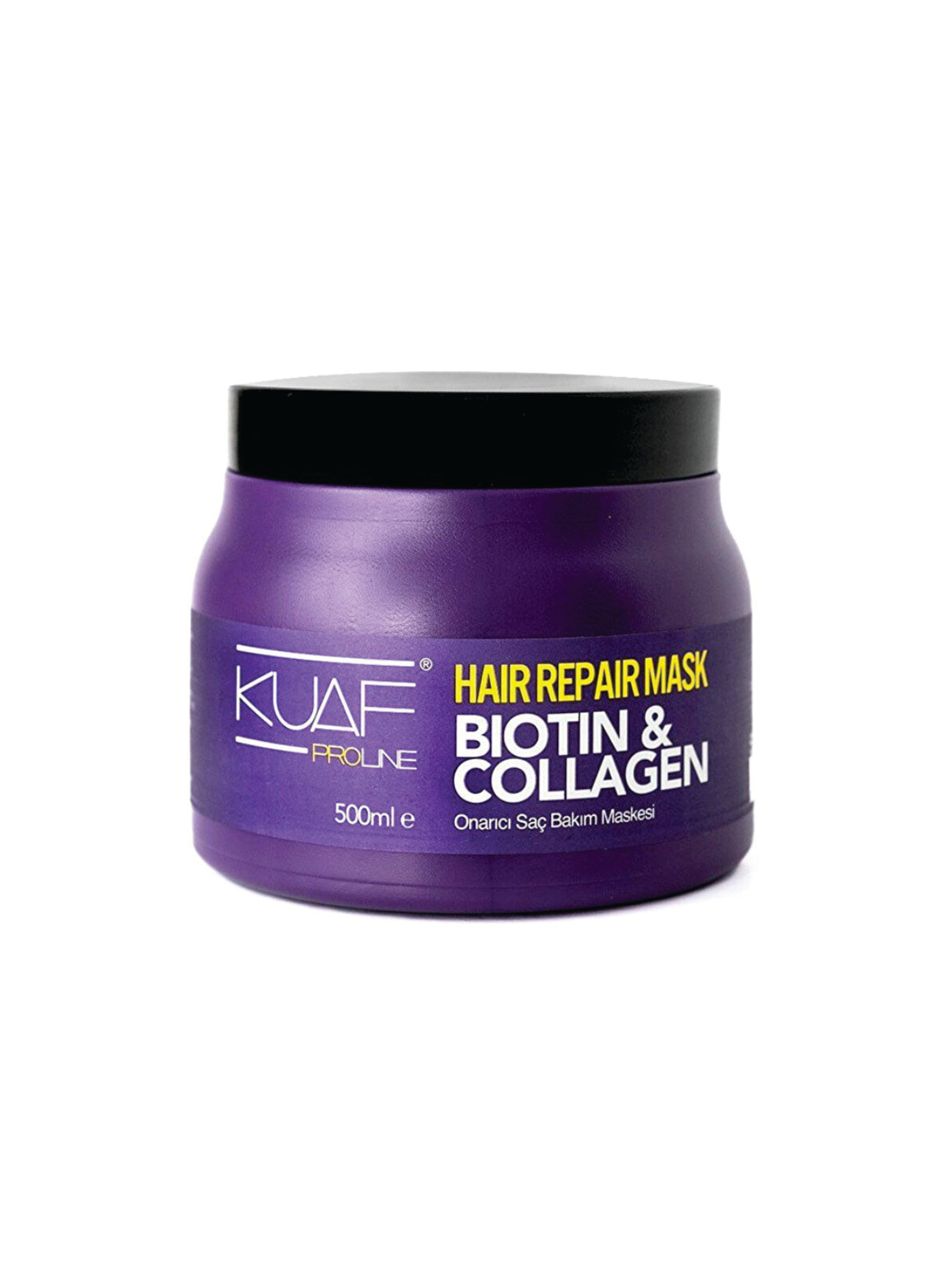 KUAF Hair Care Mask with Biotin&Collagen თმის ნიღაბი ბიოტინით & კოლაგენით 500 მლ