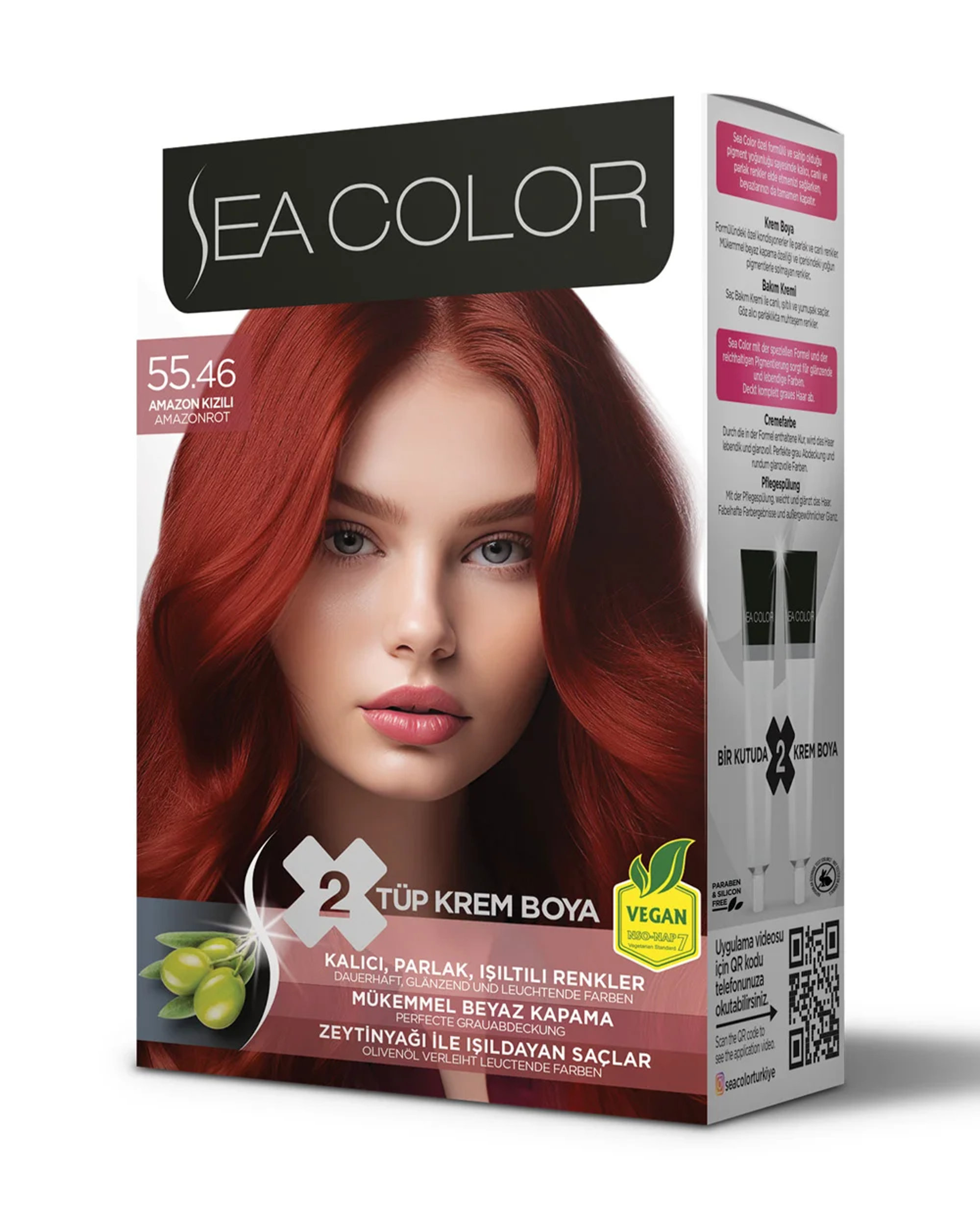 SEA COLOR თმის საღებავები