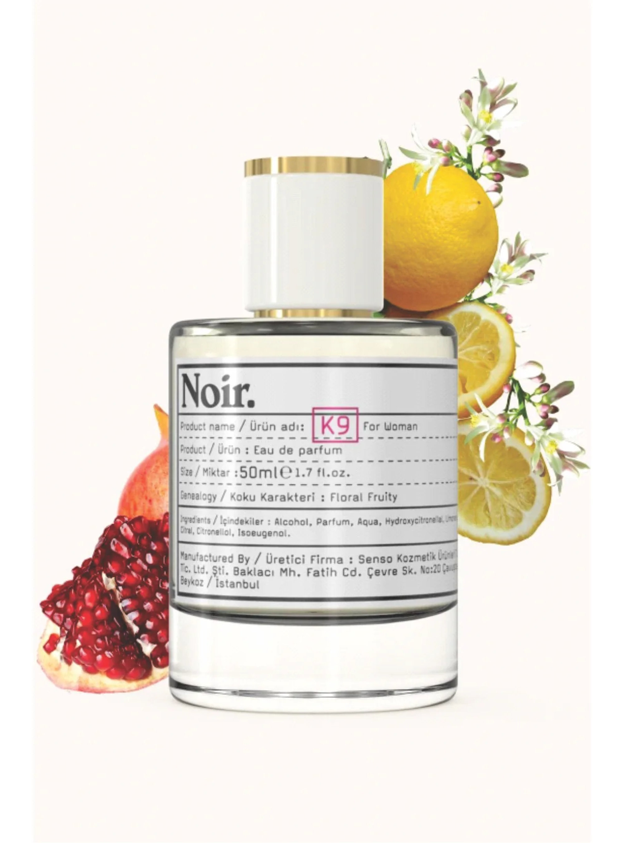 NOIR PARFUM Bombshell K9 ქალის სუნამო 50 მლ