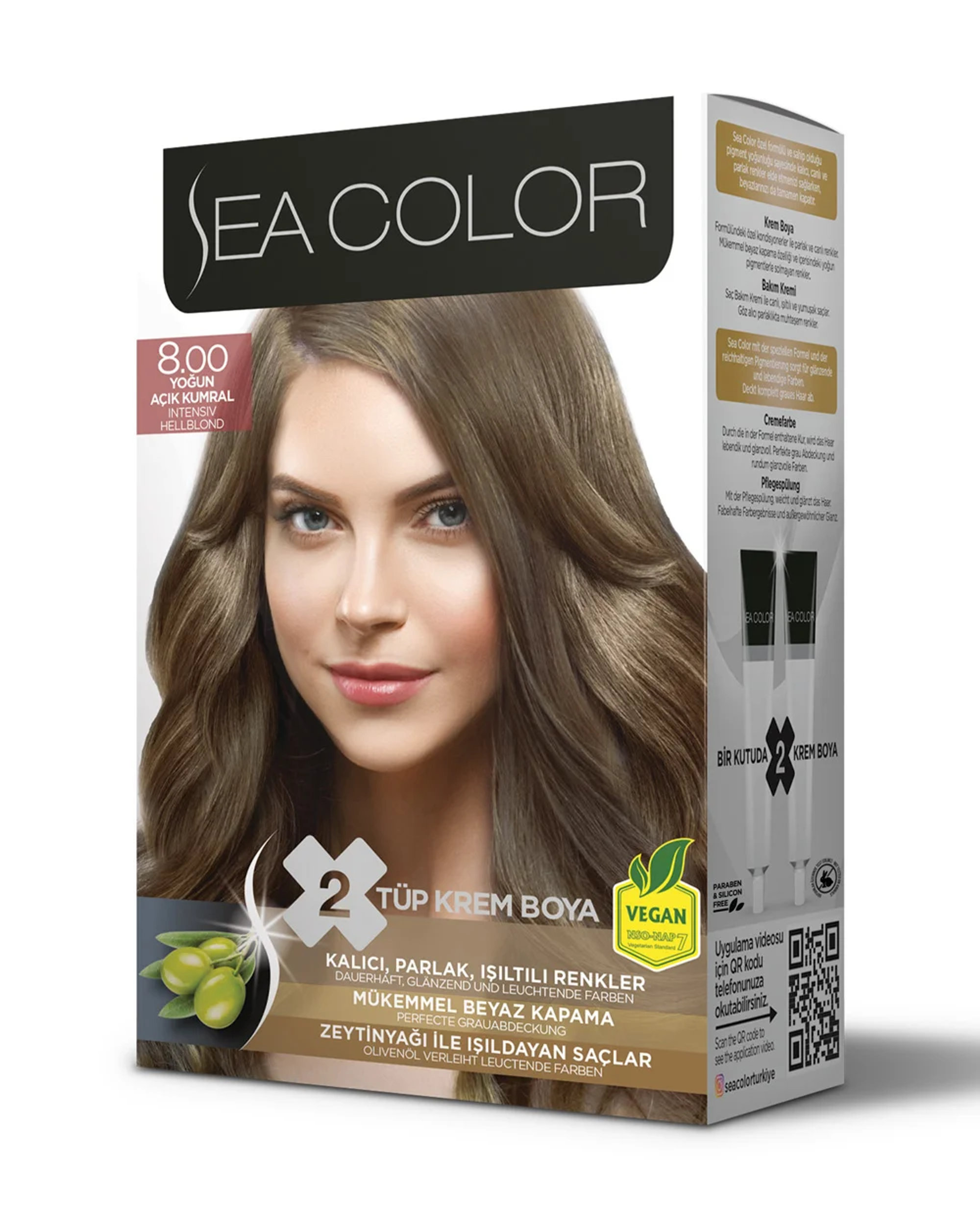 SEA COLOR თმის საღებავები