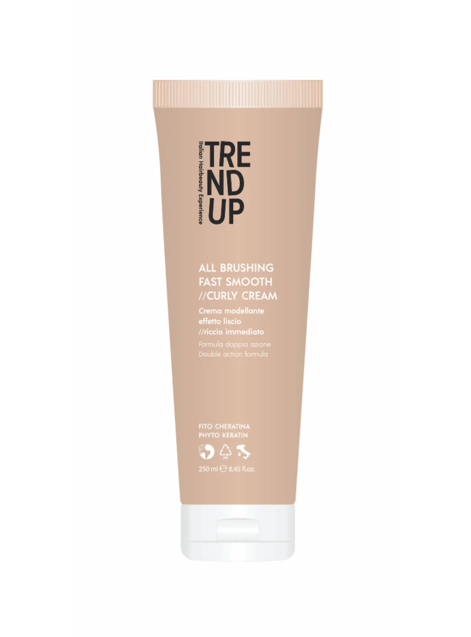 TREND UP Curly Cream ხვეული თმის კრემი 250 მლ
