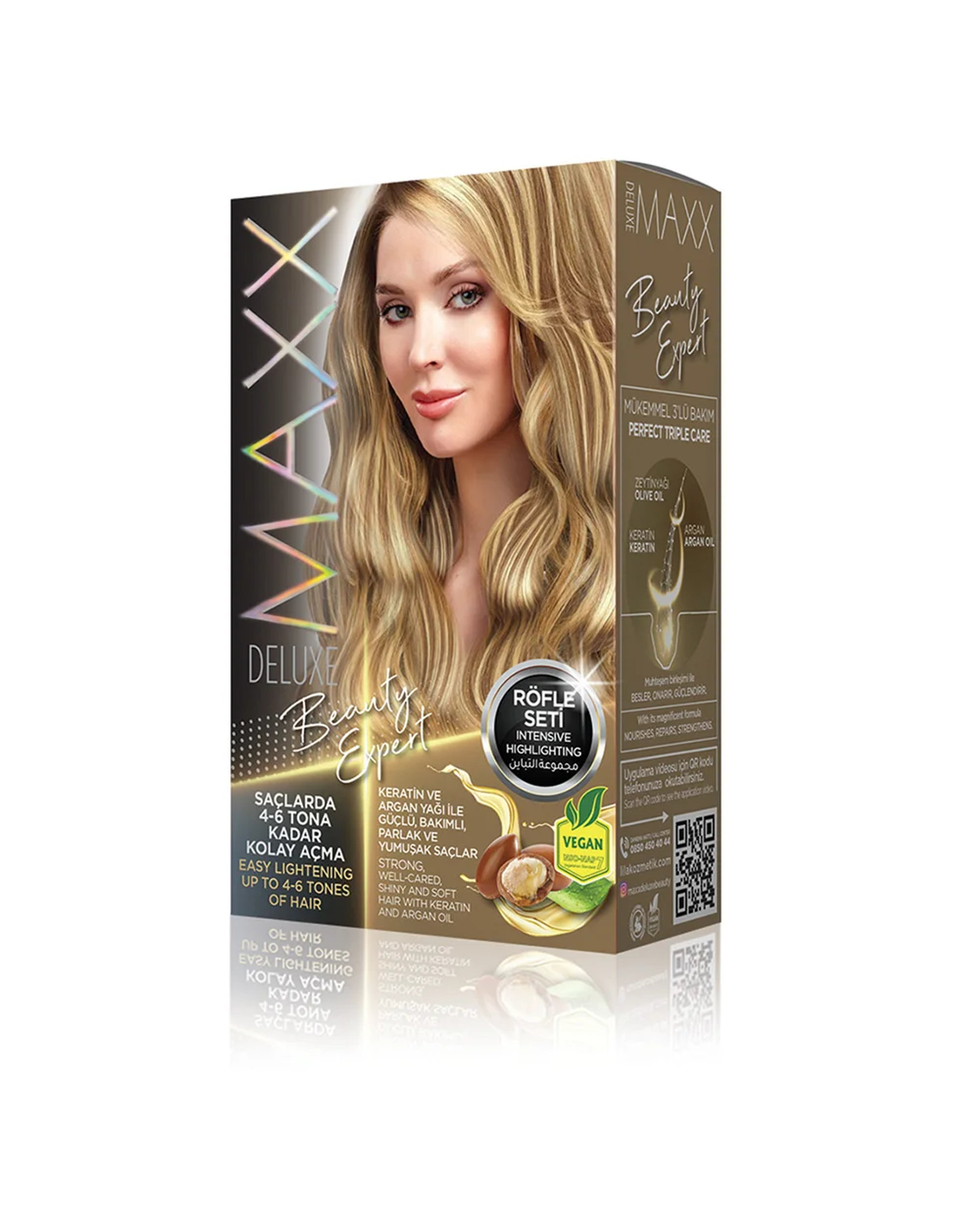 MAXX DELUXE BEAUTY EXPERT მელირების კომპლექტი