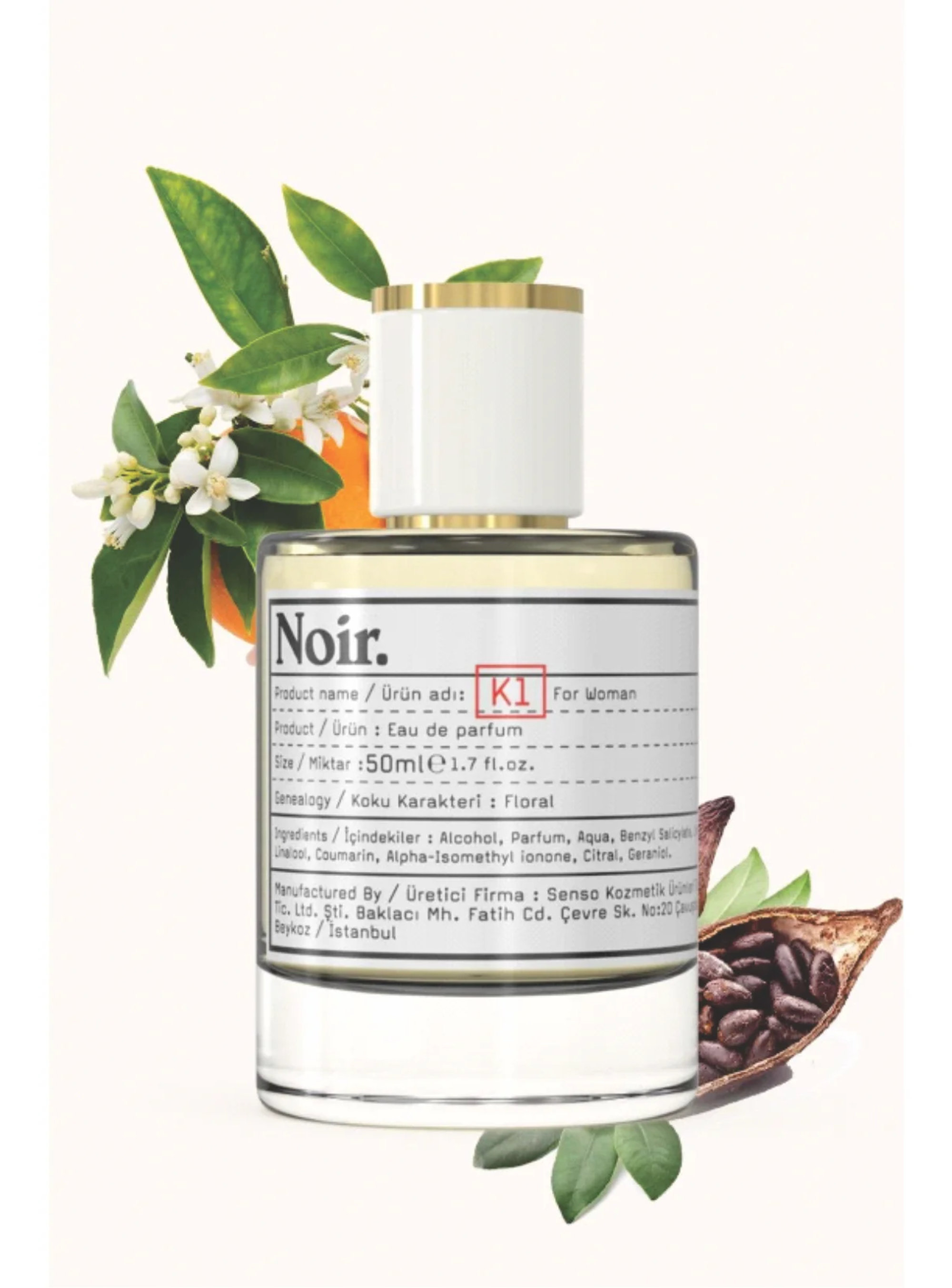 NOIR PARFUM  Scandal K1 ქალის სუნამო 50 მლ