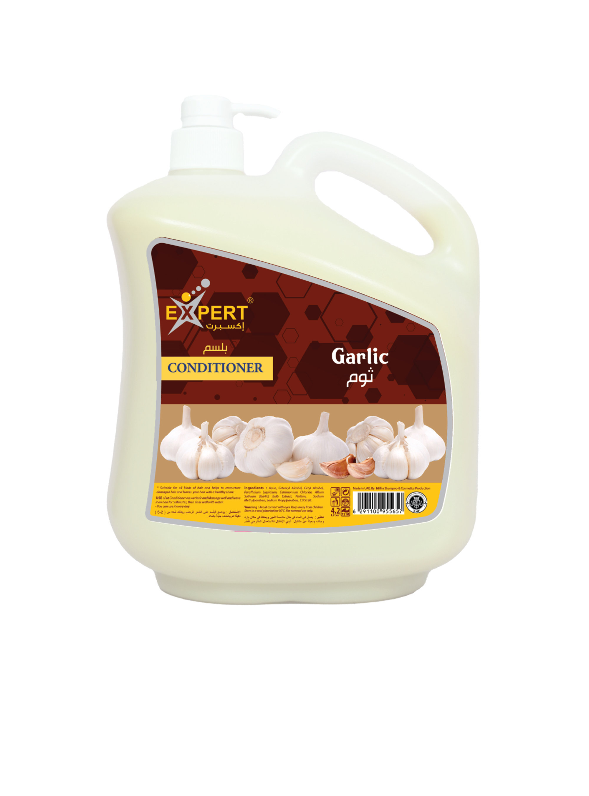 EXPERT CONDICIONER GARLIC  თმის კონდიციონერი ნივრის ექსტრაქტით 4,2 ლტ
