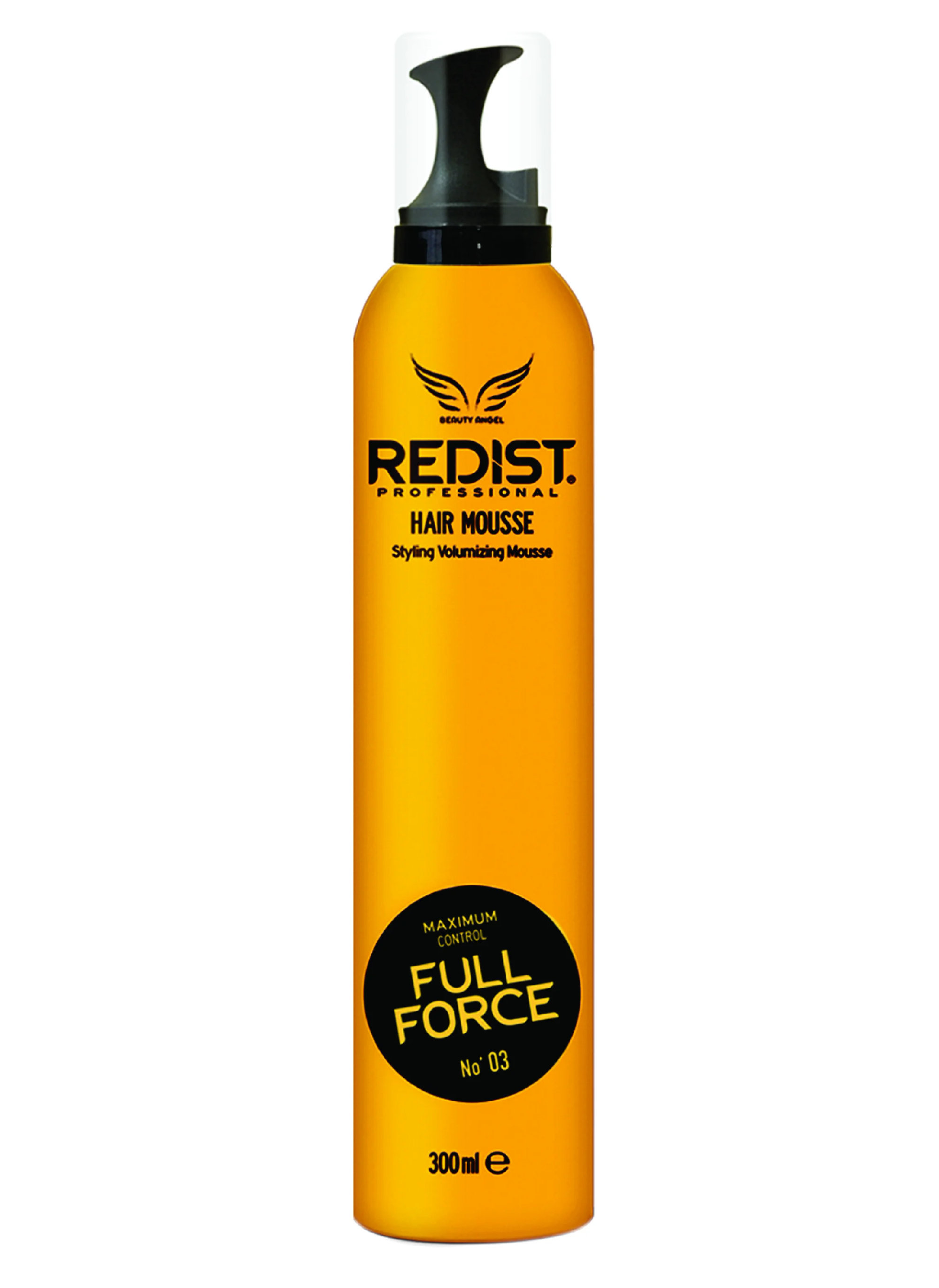 REDIST თმის ქაფი ძლიერი ფიქსაცია Full Force 300 მლ