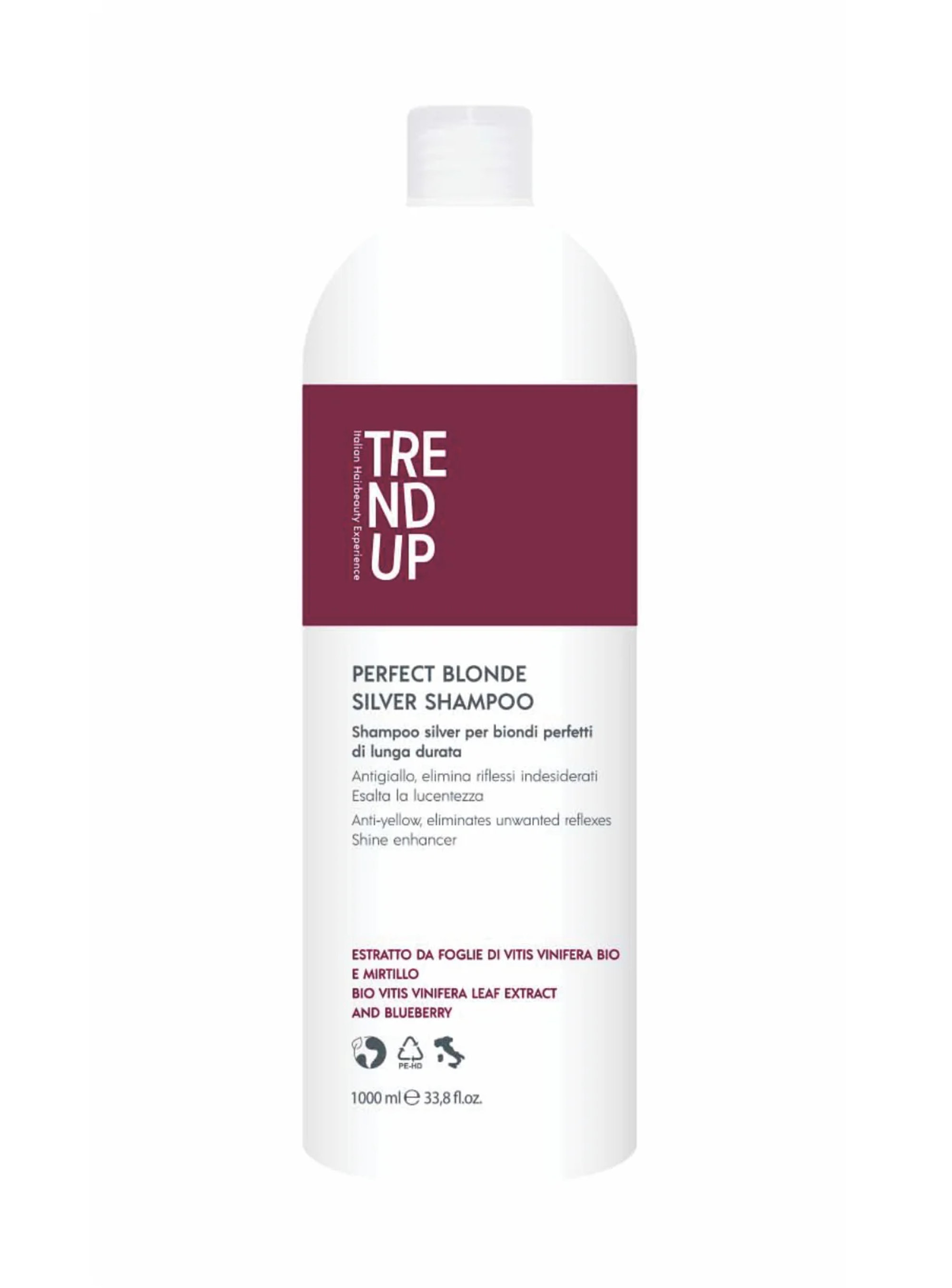 TREND UP Perfect Blonde Shampoo  სიყვითლის საწინაღმდეგო შამპუნი 1000 მლ