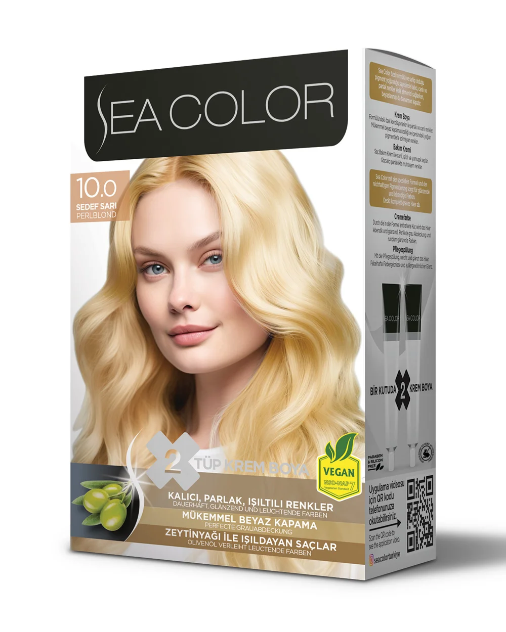 SEA COLOR თმის საღებავები