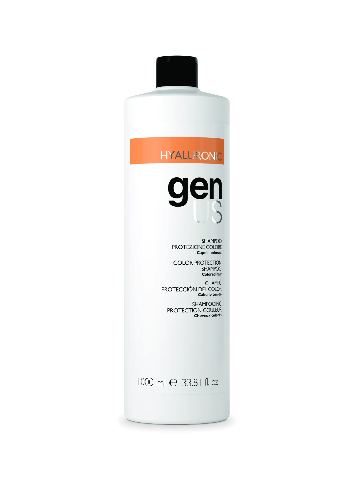 GENUS  Hyaluronic Color Protection Shampoo შეღებილი თმის შამპუნი 1000 მლ / 300 მლ